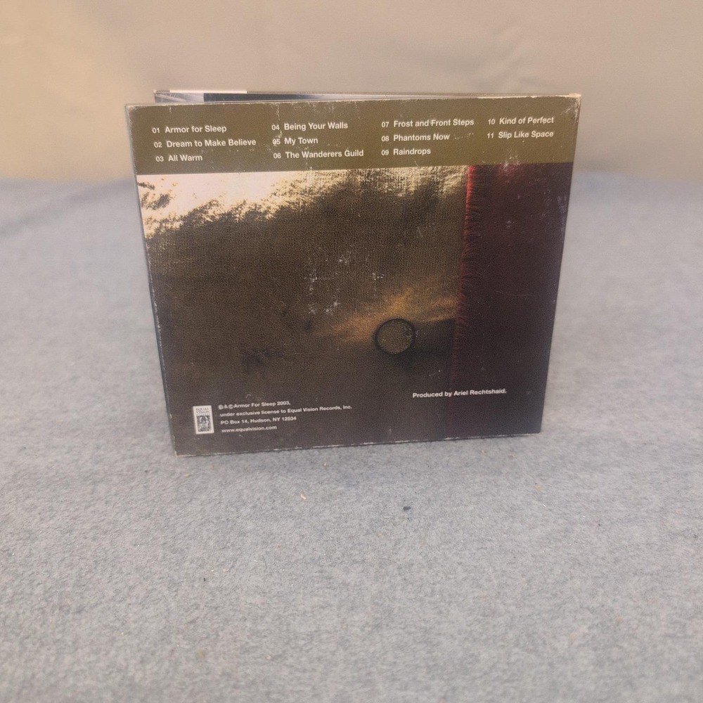 Armor for Sleep Dream to Make Believe CD 2003 Equal Vision Records EVR 78 - Picture 3 of 3